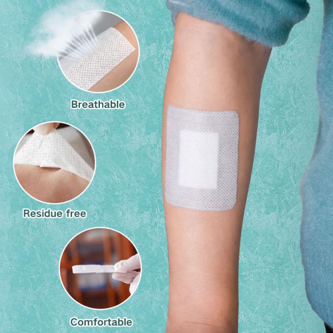 10*15CM Sterile Adhesive Non Woven Surgical Wound Dressing with CE ISO Certificates 1