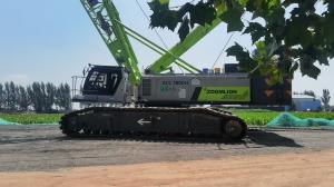 China Zoomlion Crawler Cranes Model ZCC1800 WP10HG336E334 Engine 32m Lifting Jib on sale