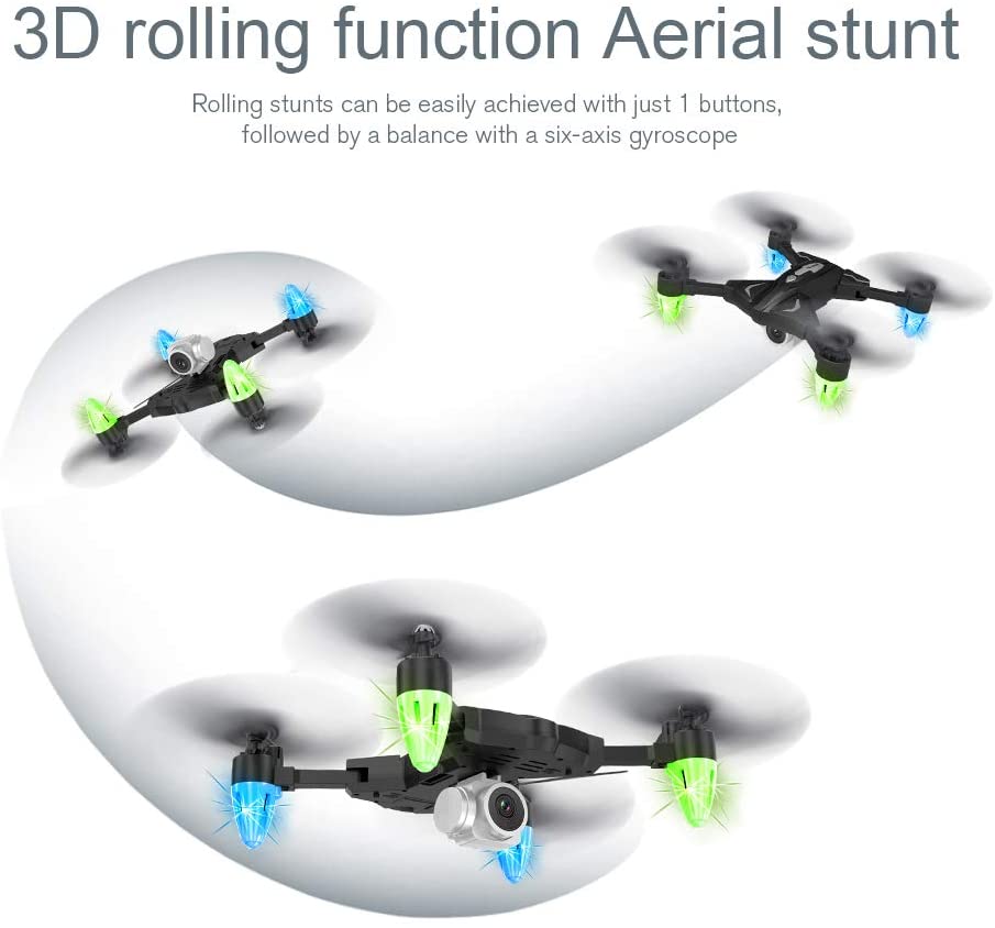 New style WiFi FPV Camera High Hold Mode Foldable Flight Time 18 Minutes 1080P Quadcopter RC Drone F69