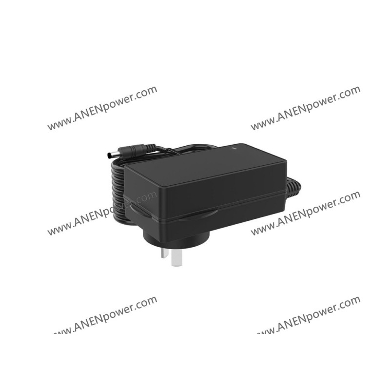 48W Max Power Adapter 15V 3A for Portable Displays and Audio Equipment