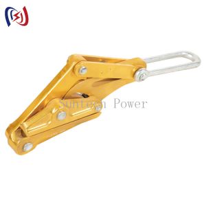 Aluminum Alloy Self Gripping Clamps Conductor Come Along 15KN