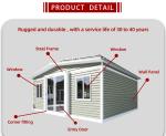 Modern Living With Unique Design 40ft Steel Expandable Container House