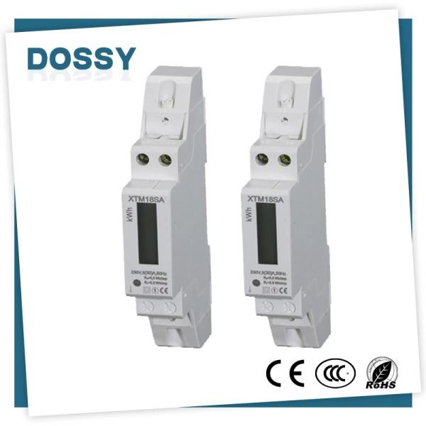 Mini Lcd Digital Single Phase Modbus Electric Energy Meter