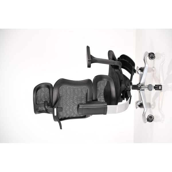 Ergonomic Computer Footrest Office Chair Swivel Mesh with Lift Back 4D Armrest