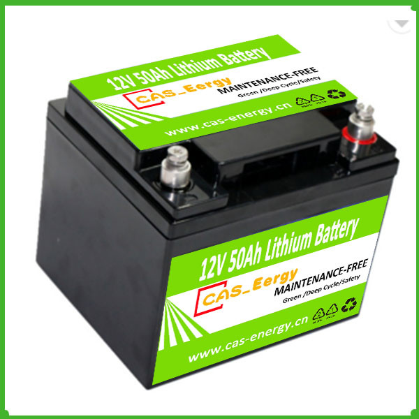 Long cycle life customized sizes 12V 50ah lithium ion battery 12v battery