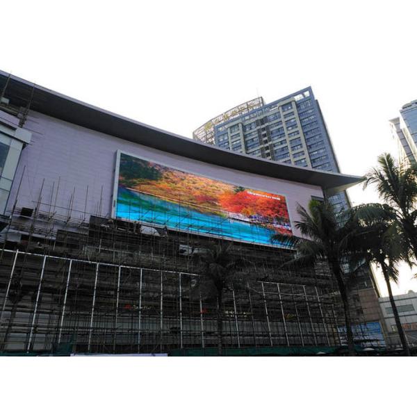 High Brightness Front Service LED Sign Full Color , Large P10 Outdoor LED Screen