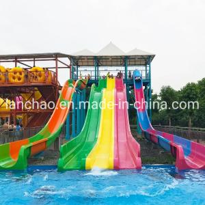 China Open Fiberglass Amusement Park Water Slide Tube For Aqua Park on sale