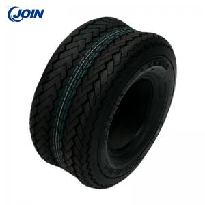 China OEM 18*8.5-8 Black Golf Cart Tyres And Wheels Durable Rubber Material on sale