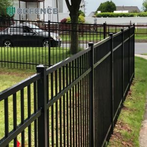 Without Spikes Tubular Steel Fence Safe Edges