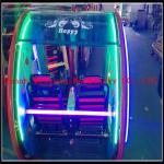 high quality 2 wheel amusement park electric car le bar car happy car 2016 best