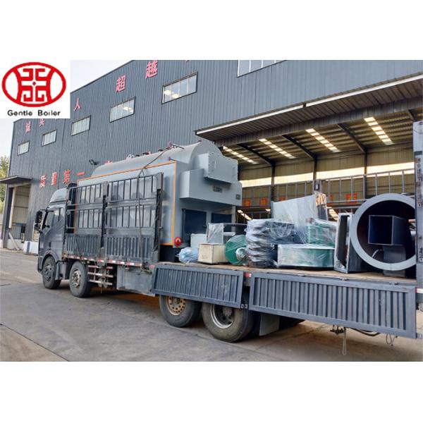 Industrial Manual Coal Burning Steam Boiler DZH Series 1 - 6 T/H Natural Circulation