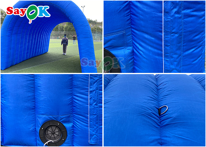 Lighting Inflatable Structure Tunnel For Advertising Decoration