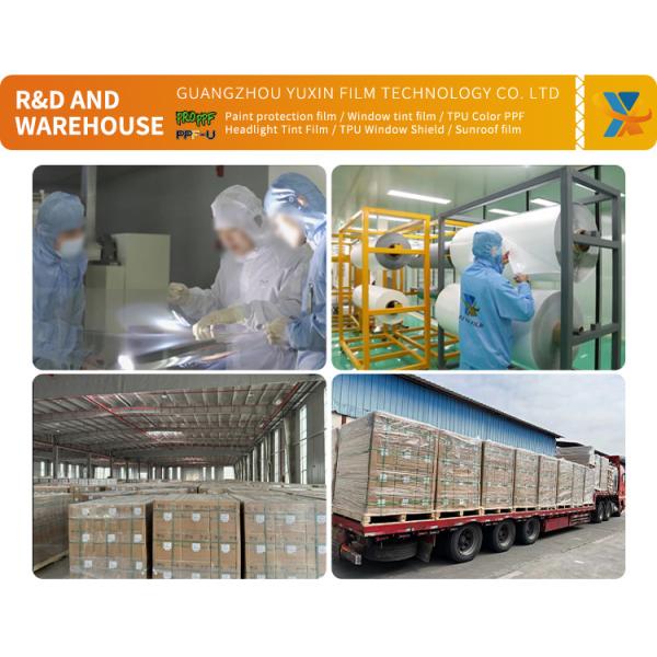 7.5 mil Hydrophobic TPU Paint Protection Film Clear Non-Yellowing PPF Paint Protection Film