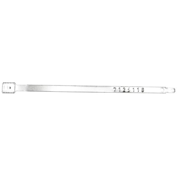 ISO 17712 Certified Metal Strap Seals With 118mm Overall Length For Secure Tamper Proofing