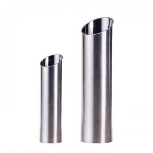 China 316 304 Stainless Steel Sanitary Pipe 0.6mm-5.0mm Round Mirror Tube on sale