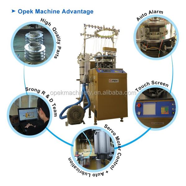 Scarf Tassel Macrame Machine Scarf Fringe Machine for Knitting Scarf 160N-360N CE ISO Double System 9INCH OPEK