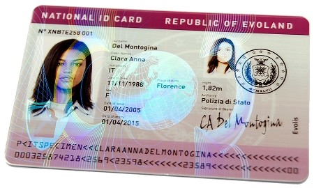 SLE4442 RFID plastic pvc smart contact chip Card
