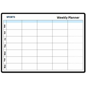 Quality Weekly Planner Magnetic Board Customised Printing Galvanized Steel Sheet wholesale