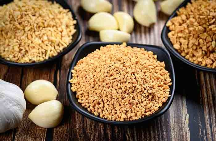 Yellowish Pungency Odor Deep Fried Garlic Granules