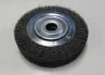 8" High Density Steel Wire Wheel Brush 120mm Middle Plate 25.4mm Inner Hole