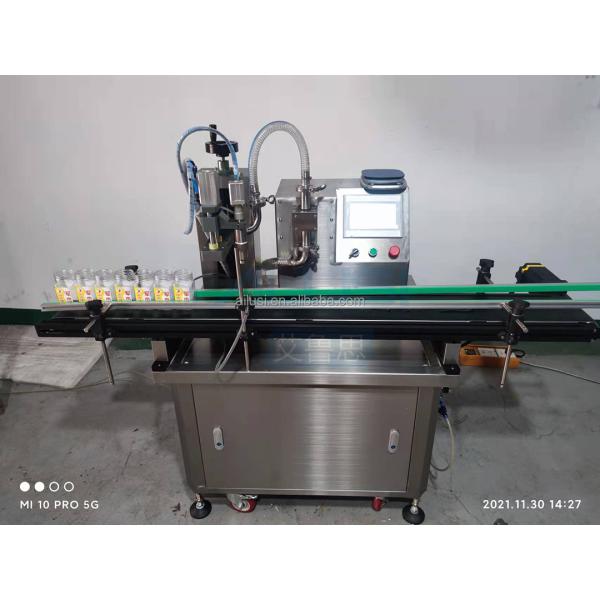 Pneumatic Piston Type Viscous Liquid Filling Machine Peanut Butter Ointment Cream Honey Jar Filling Machine