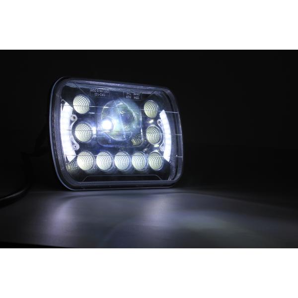 Clear 3800 lm IP68 LED Automotive Work Light High / low Cree And Angle Eye For 4 - Wheel Drive