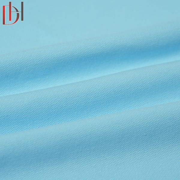 Custom High-quality 200G/M² Woven 96% Cotton 4% Spandex Polo Shirt Pearl Textile Fabric Factory
