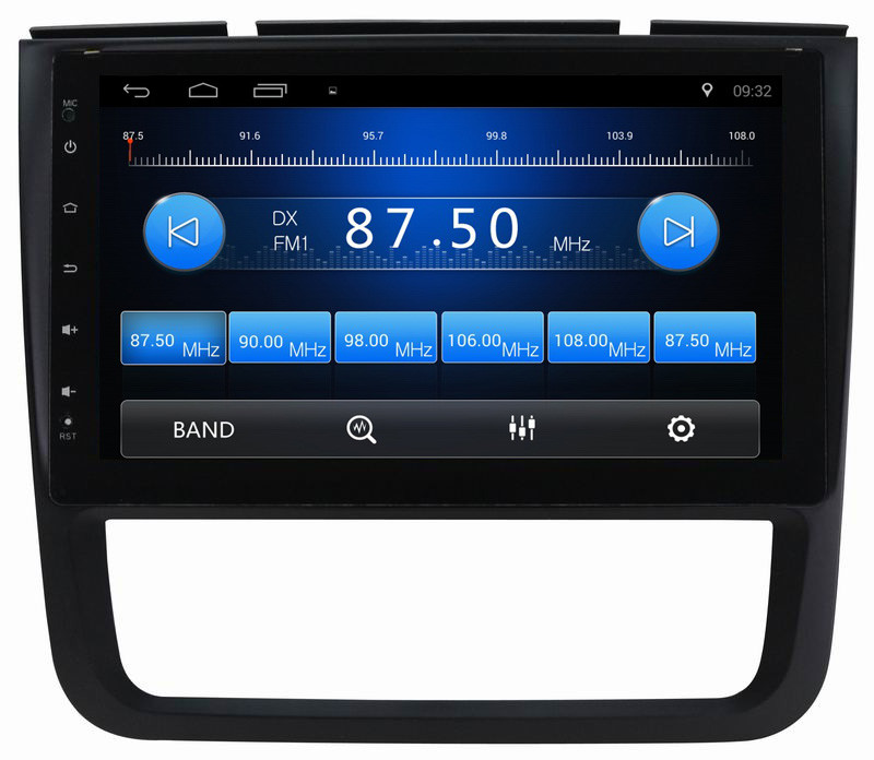 Ouchuangbo car radio capacitance multiple stereo android 8.1 for Yema T70 with Bluetooth USB wifi high fidelity music