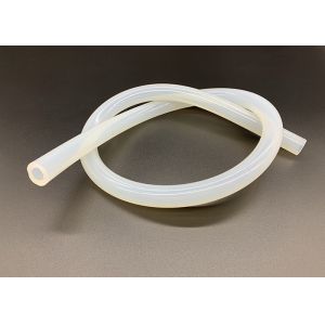 Extruded Clear Silicone Rubber Tubing , OEM Small Diameter Silicone Tubing