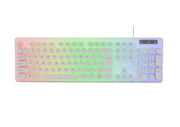 Lightweight Rainbow Backlight Keyboards Mouse Combos With Breath Effect