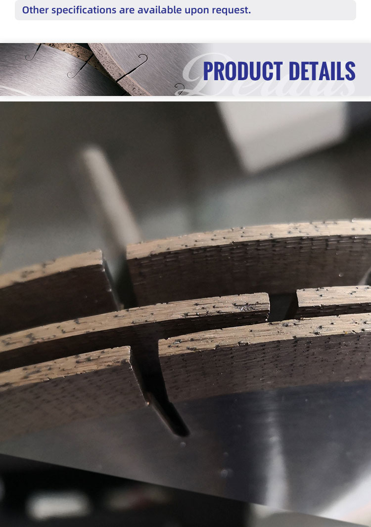 350mm Diamond Saw Blade for Cutting Volcanic Rock Stone Disc Cutter 350*40*3.3*15*50mm