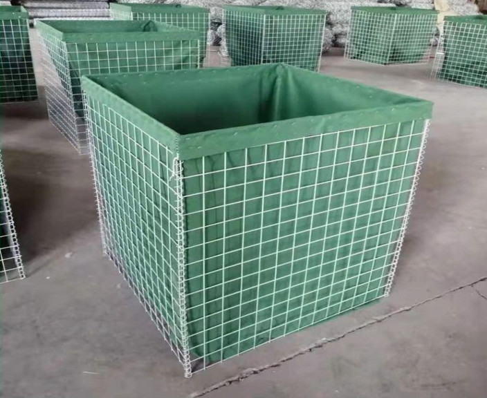 High Strength Hot-dip Galvanized Recoverable Defensive Barrier Wall Hesco