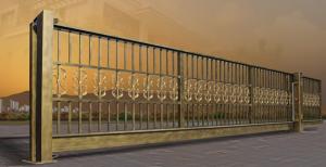 Quality Residential Trackless Cantilever Gate , Light Weight Automatic Sliding Gate wholesale