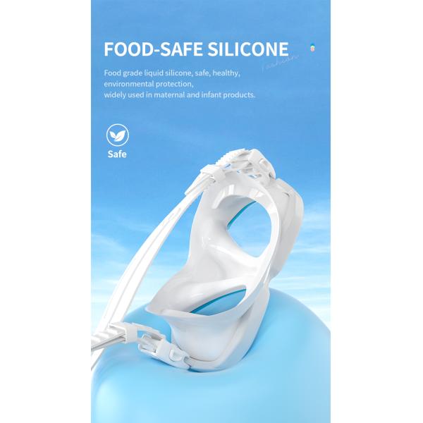 ODM Silicone PC Mirrored Youth Swim Mask And Snorkel Eco Friendly
