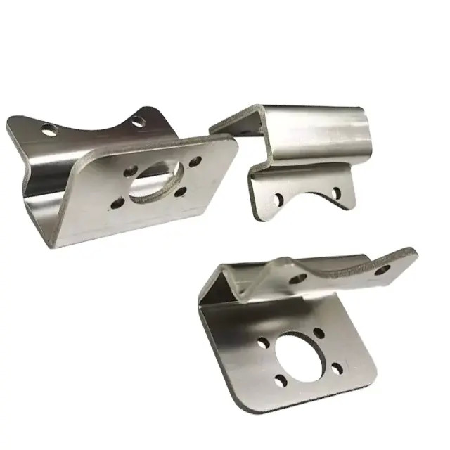 Deburring Edge Treatment Custom Sheet Metal Stamping with Custom Hole Size and Logo