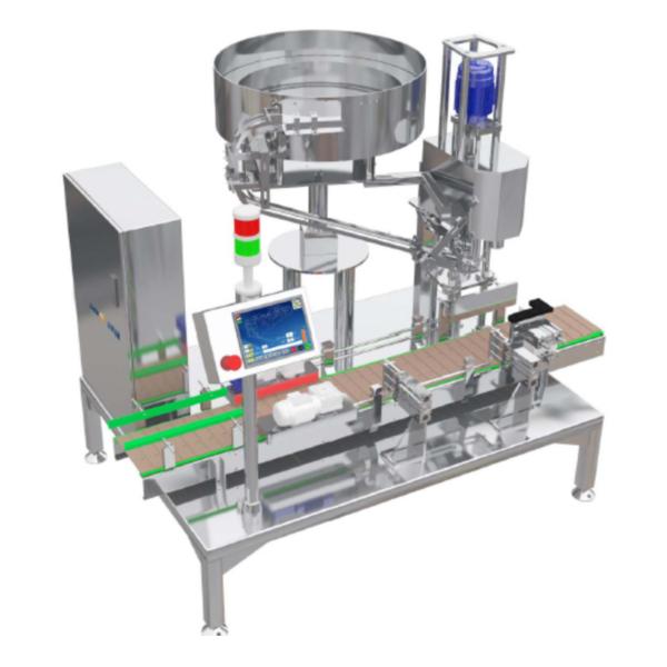 1-5L/5-30L Drum Automatic Single Head Bottle Ropp Capping Machine Capper 600BPH