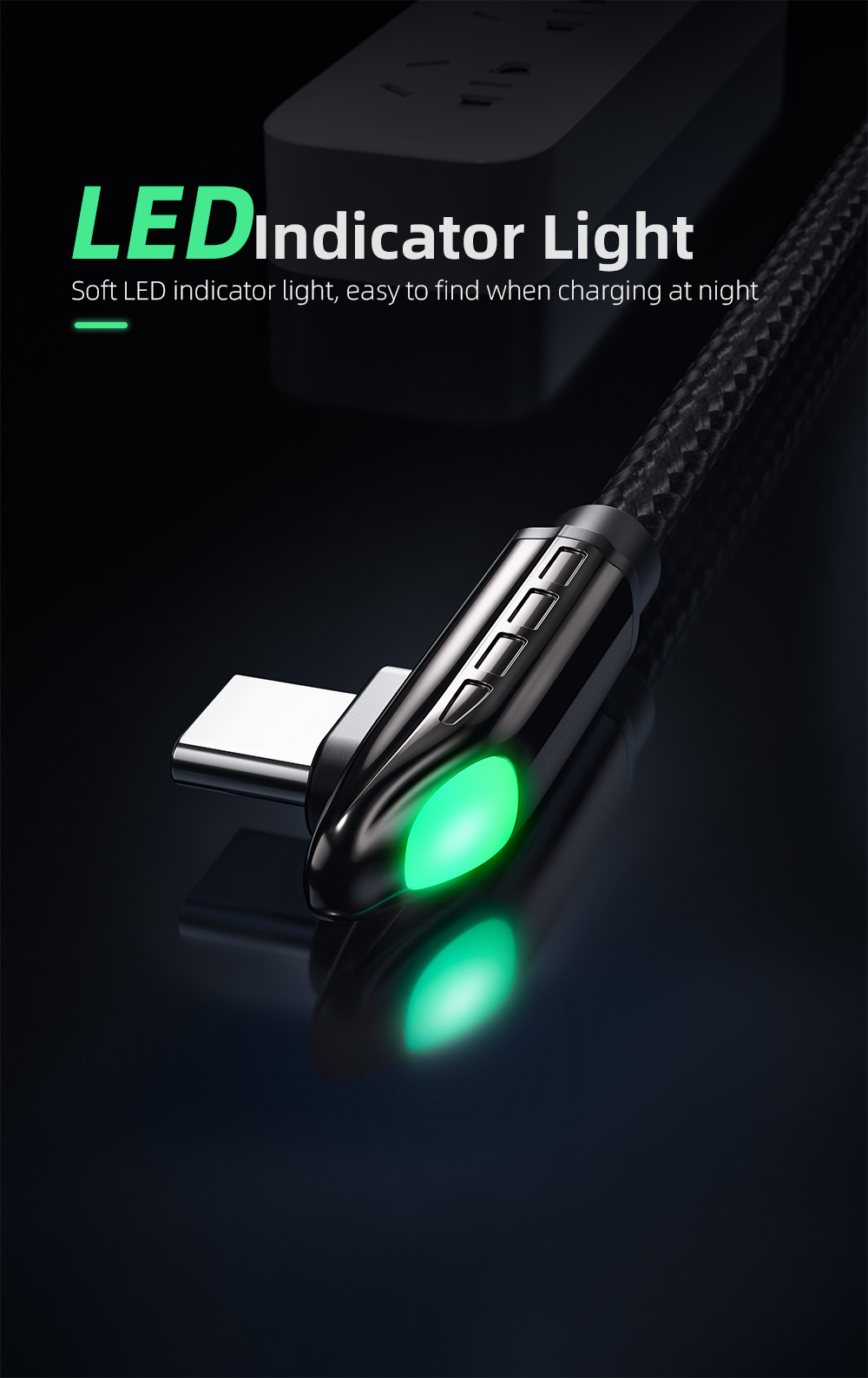 Quick Charge Type C Cable 5A Max USB Type C Cable 0.5M 1M 2M