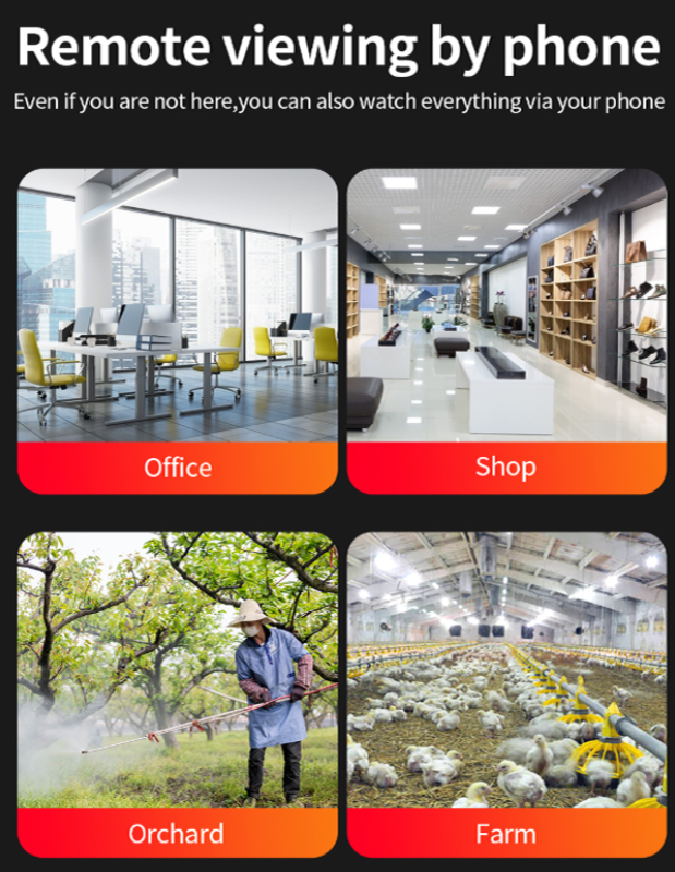 GC1034 GC2053 Outdoor Motion Sensor Camera With Night Vision IP65