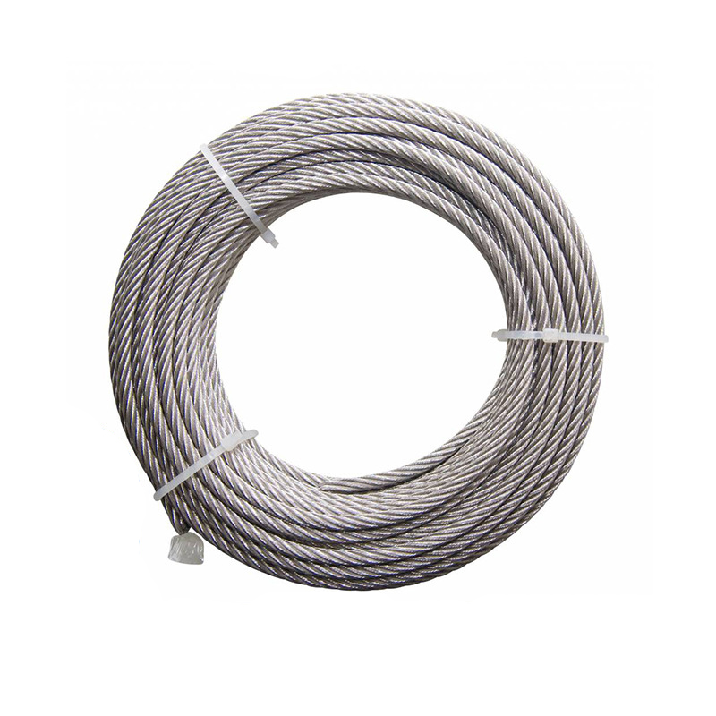 1x19 Type 316 Stainless Steel Construction ASTM A 475 High Tensile Galvanized 7 Wire 0.33mm Steel Strand Galvanized Steel Cable