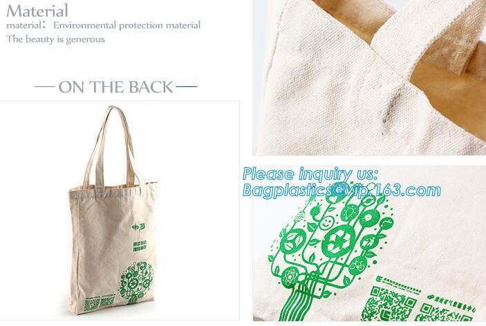 Canvas Cotton Natural Shopper Handle Rope Shoulder Tote Bag,Canvas Tote Rope Handle Drawstring Cotton Bag bagease packag