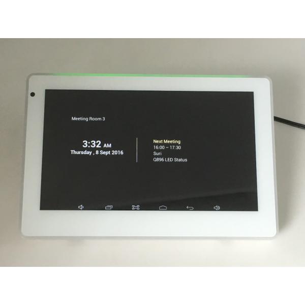 Android PoE Tablet With LED Light Wall Mount For Conference Meeting Room Ordering