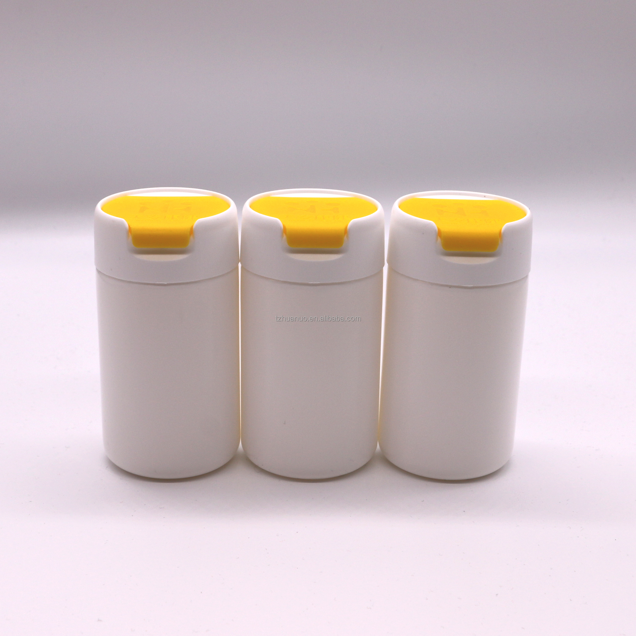 PE Material 120ml Round Shape HDPE Plastic Bottle for Solid Tablet and Capsule Storage