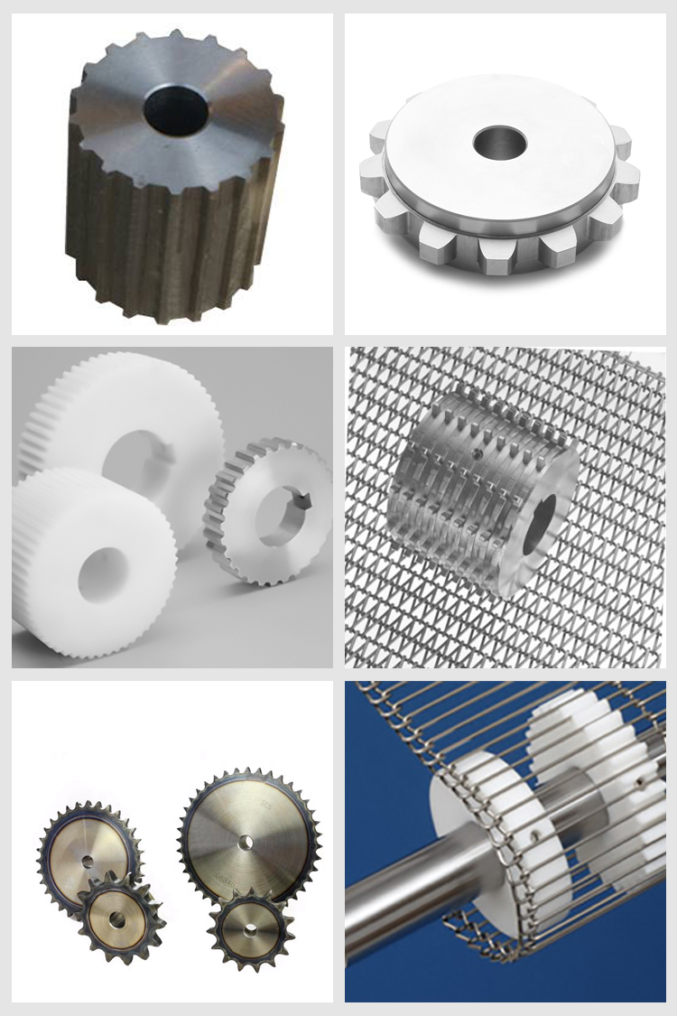 Honeycomb Sprocket Roller Chain Wheel Polishing Stainless Steel