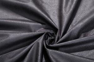 Quality Coating Grey Faux Suede Fabric Polyester , Elastic Faux Microsuede Fabric wholesale