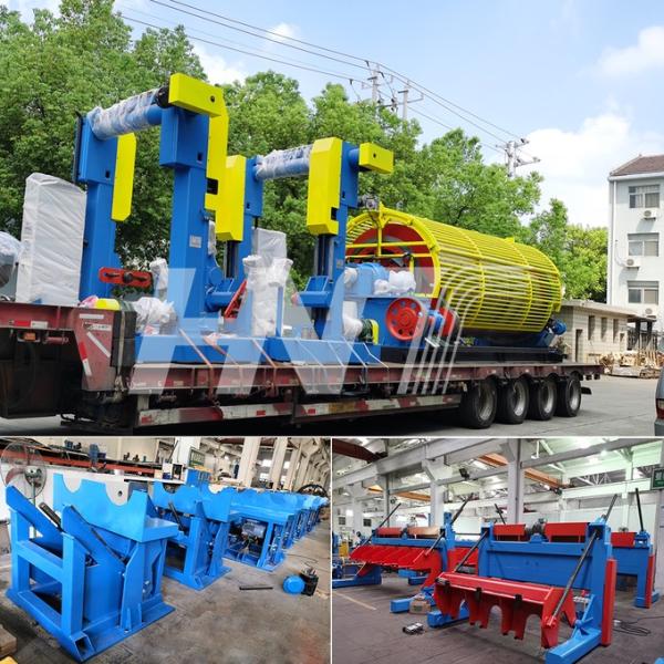 1+6+12+18/710B Frame Rigid Stranding Machine With Individual Drive System