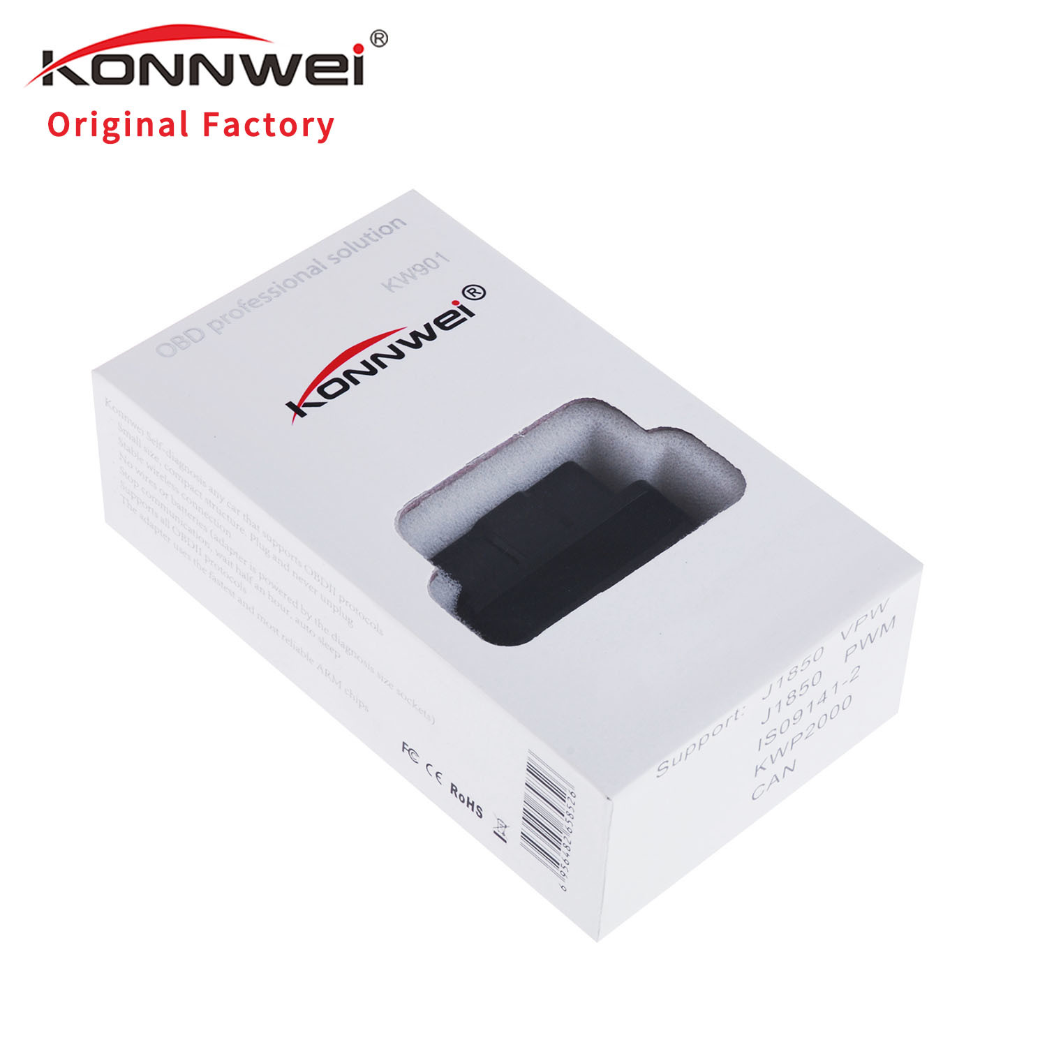 Bluetooth Bosch Launch Car Diagnostic Tool Obd Diagnose KW901 With 2 Years Warranty