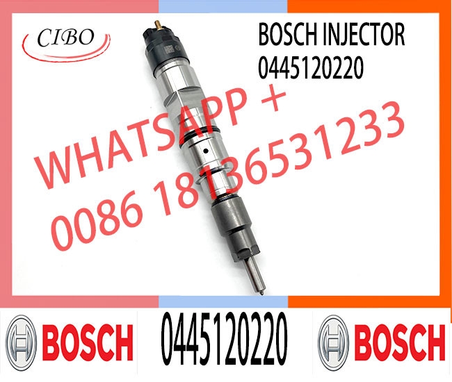 High quality Common rail injector diesel pump nozzle assembly 0445 120 220 0445120220 for diesel fuel engine