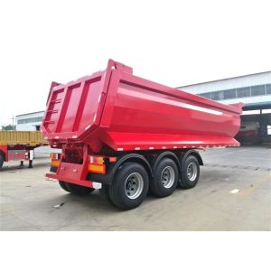 3 Axle Coal Rear Dumping 100 Tons Dump Semi Trailer