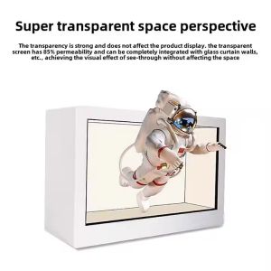 22inch 3D Hologram Box Transparent Lcd Showcase