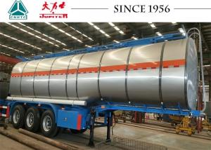 China 12R22.5 Tire 40000KG Carbon Steel Bitumen Tanker Trailer on sale